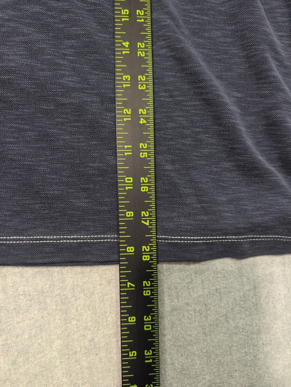 Tommy Bahama blue long sleeve polo shirt XL TG - Picture 2 of 8